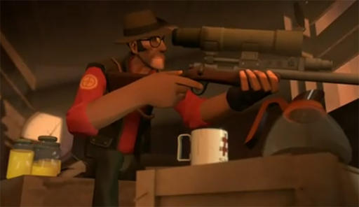 Team Fortress 2 - Интересности в 'Meet the Team' часть 1